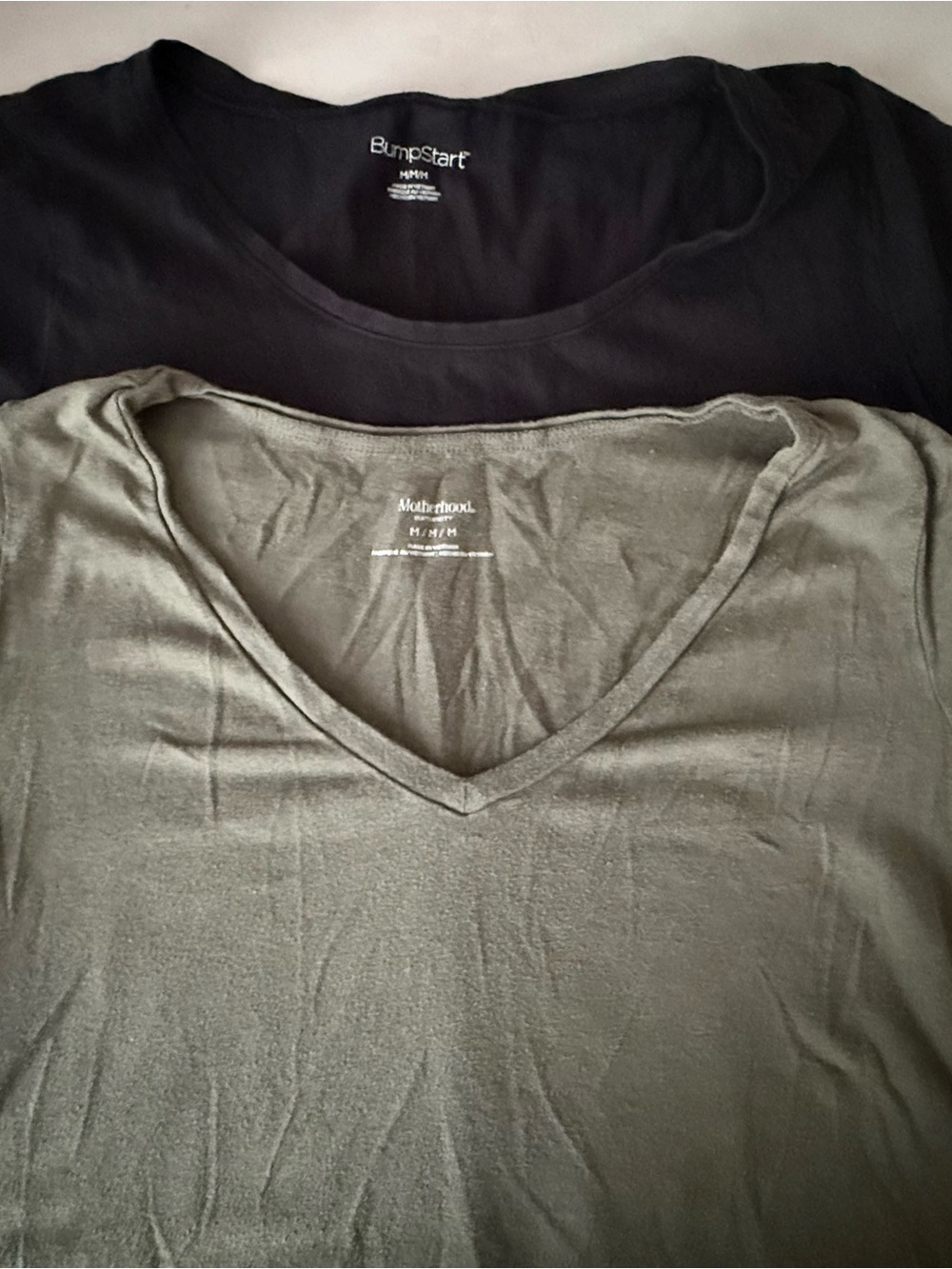 Set of 2 a Motherhood Maternity Bump Start Tee, Medium